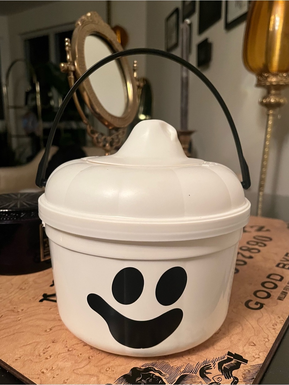 Vintage 1986 McDonald’s Halloween Ghost Bucket
